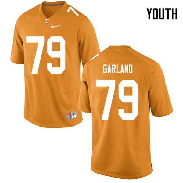 Youth #79 Kurott Garland Tennessee Volunteers College Football Jerseys Sale-Orange - Click Image to Close
